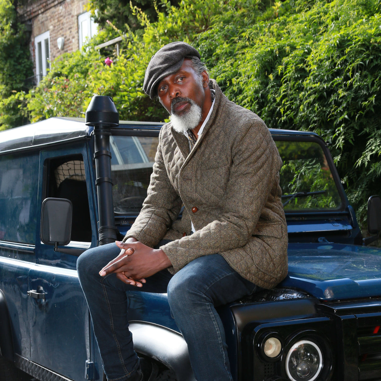 The Sutherland -Quilted Tweed Hacking Jacket