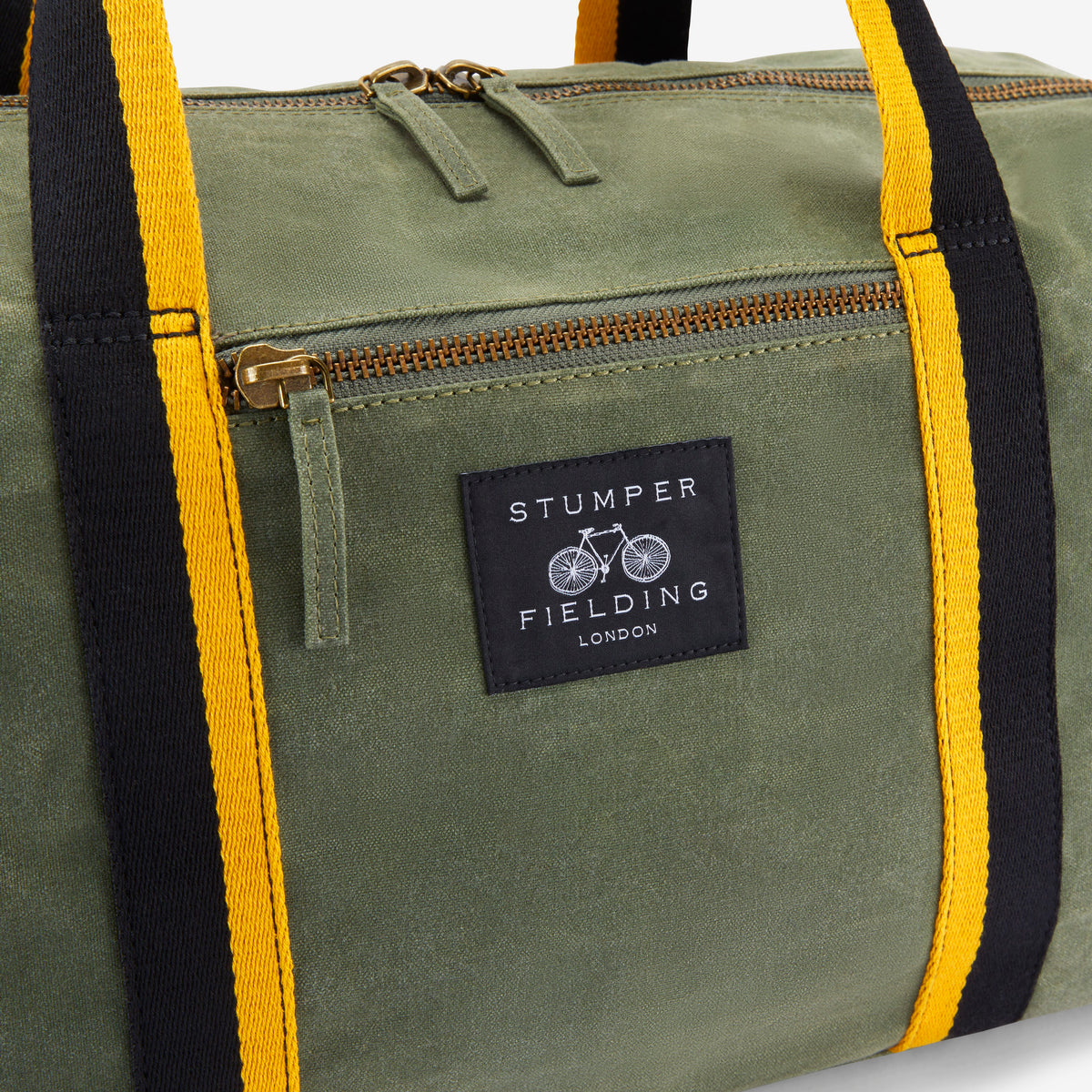 Talbot Waxed Cotton Duffel Bag - Olive