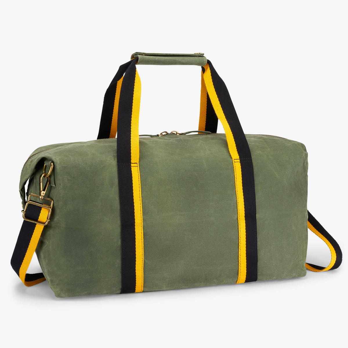 Talbot Waxed Cotton Duffel Bag - Olive