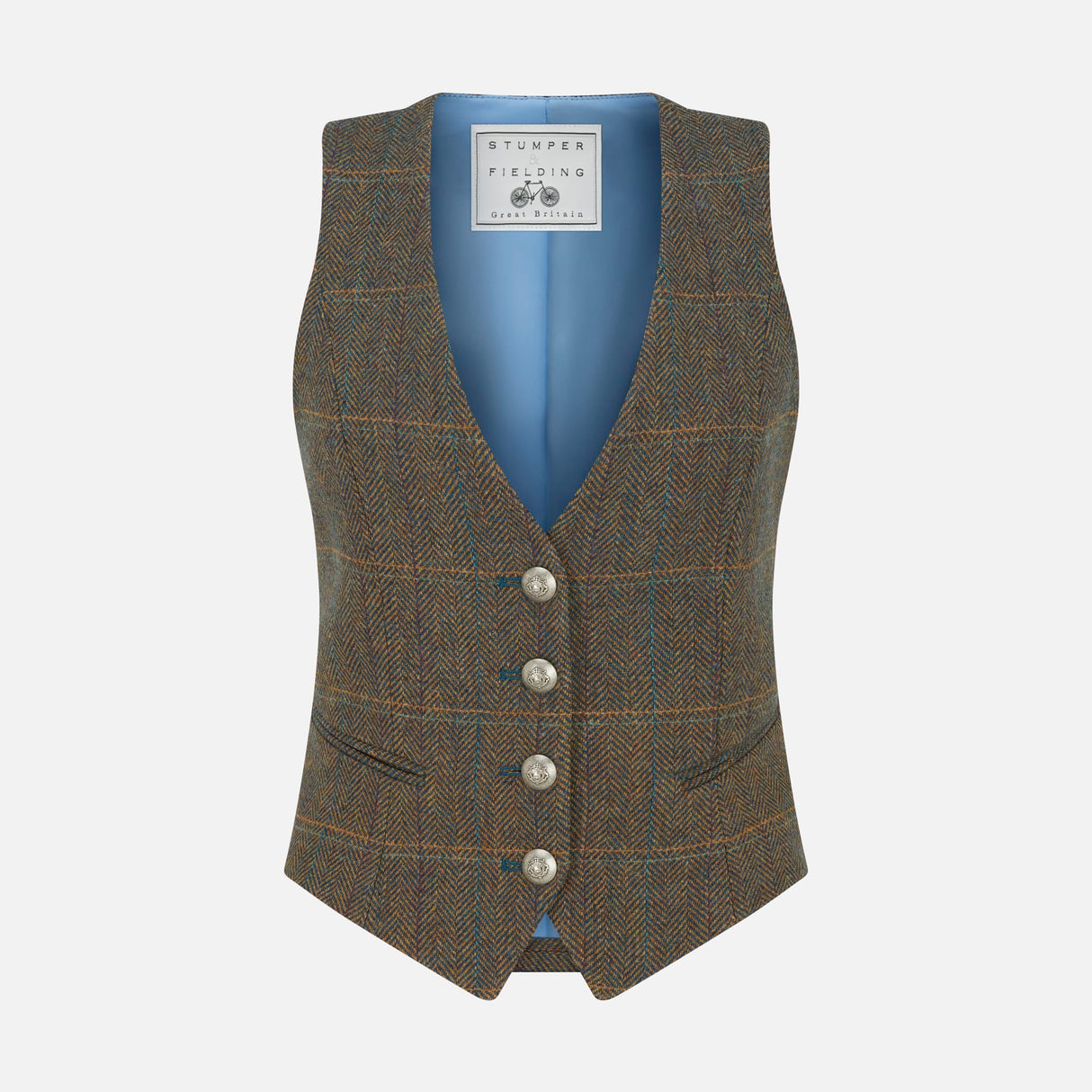 Aubrey Azure waistcoat