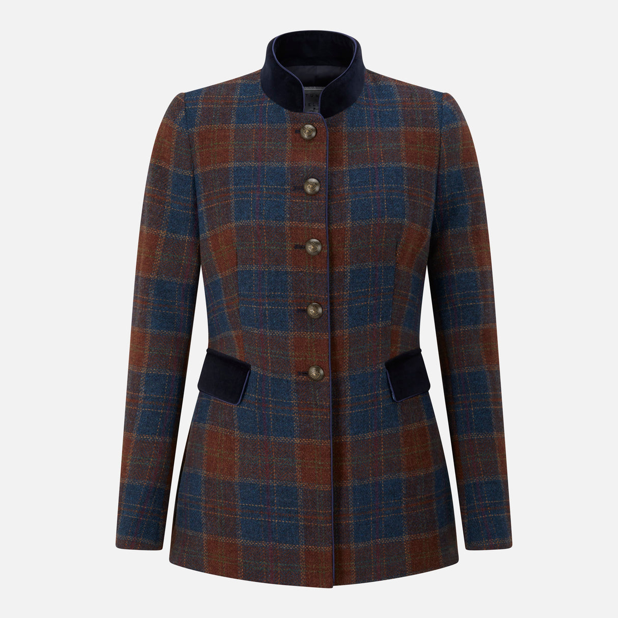 Callcott Blue & Brandy Check