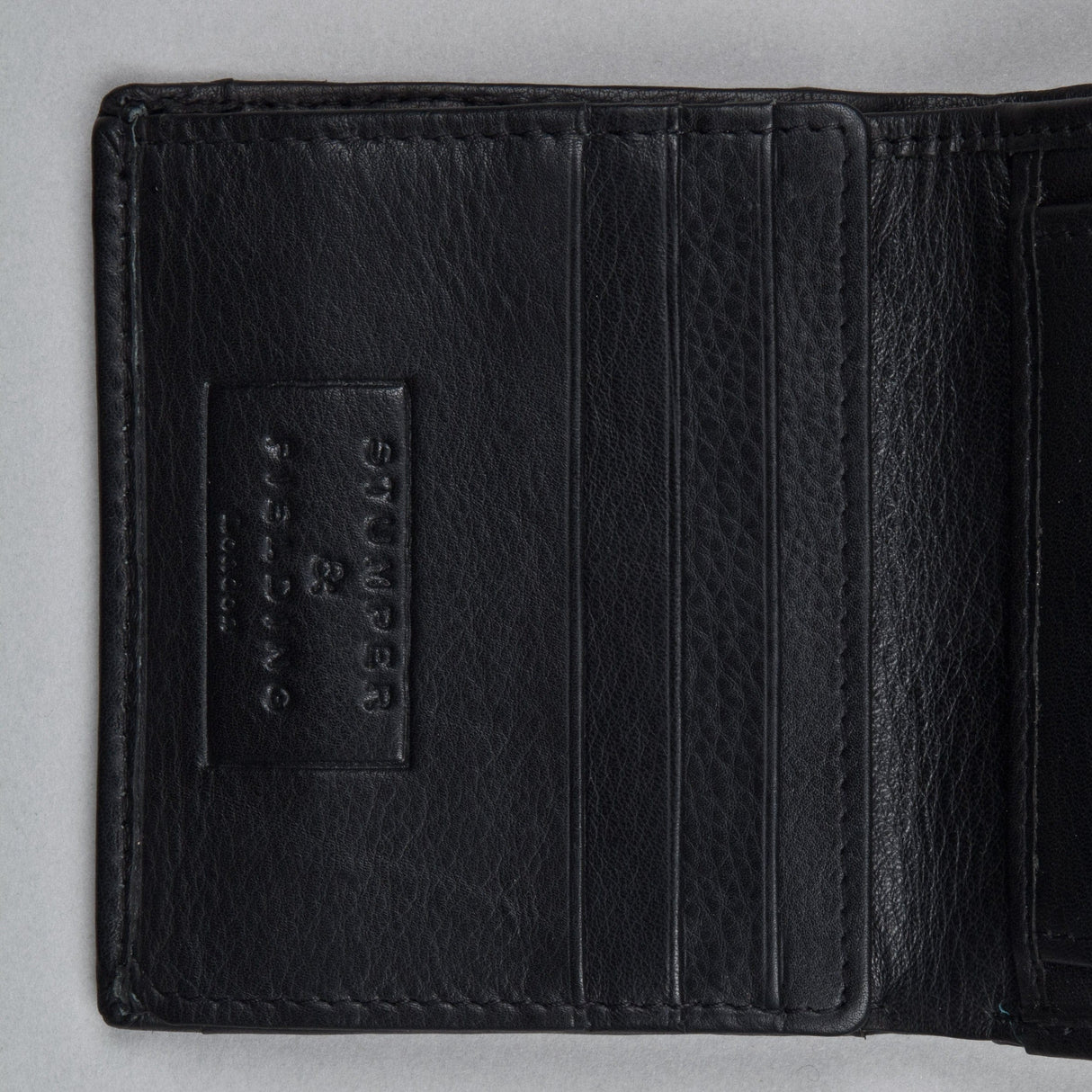 Stumper & Fielding Leather Wallet Stitched Union Jack