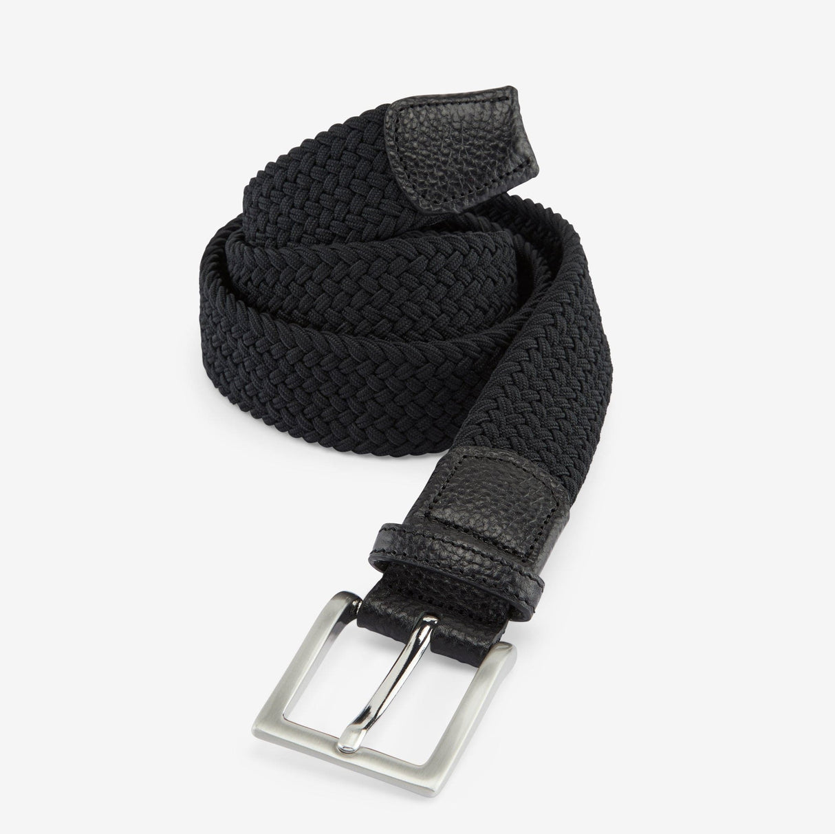 Stumper & Fielding Woven Belt - Black