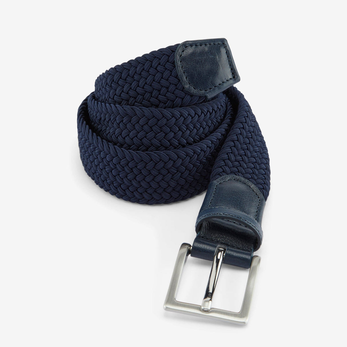Stumper & Fielding Woven Belt - Navy