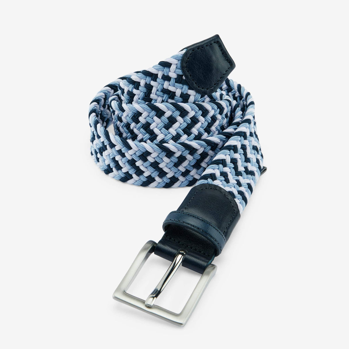 Stumper & Fielding Woven Belt - Multi Blue