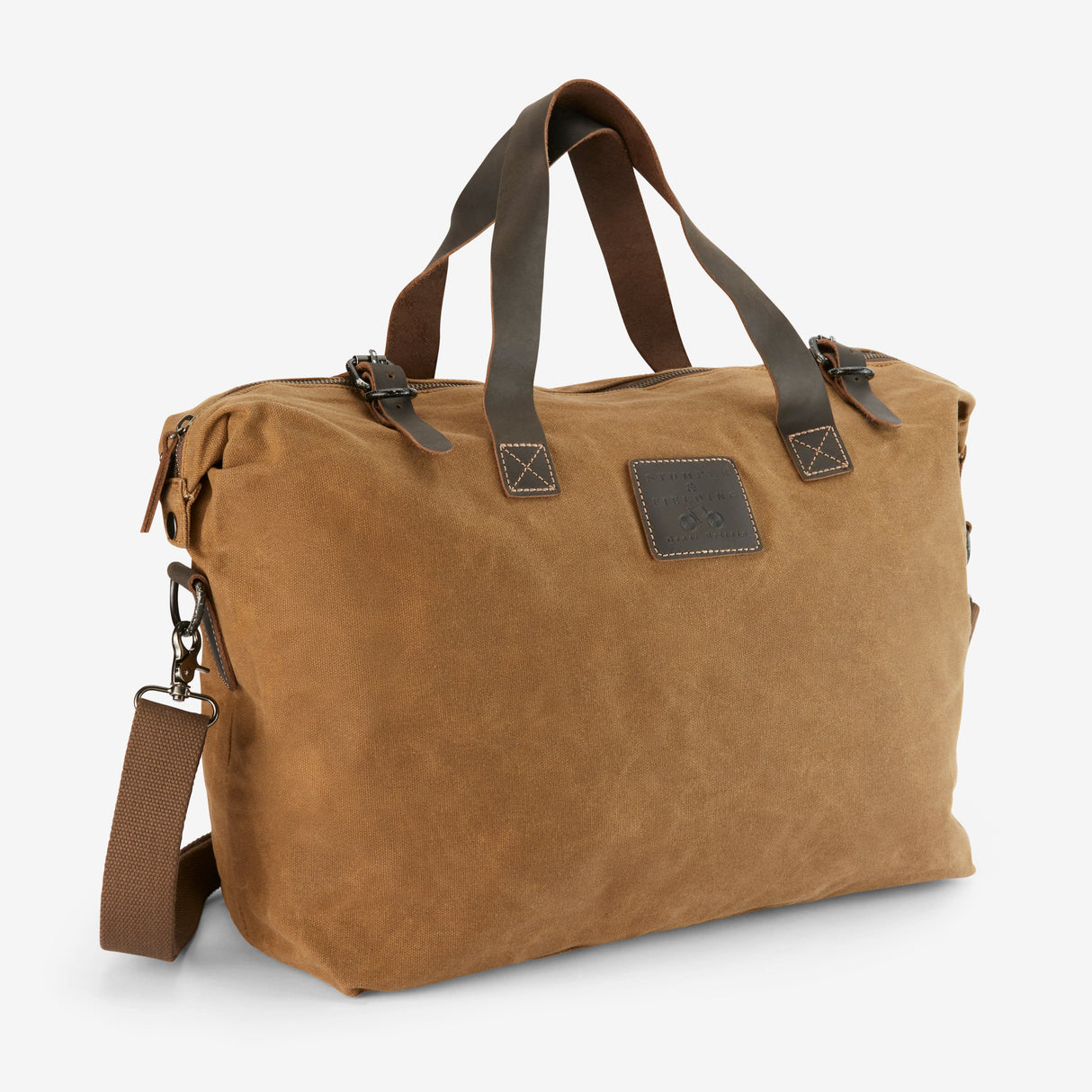 Wax Cotton Weekender - The Avondale - Camel
