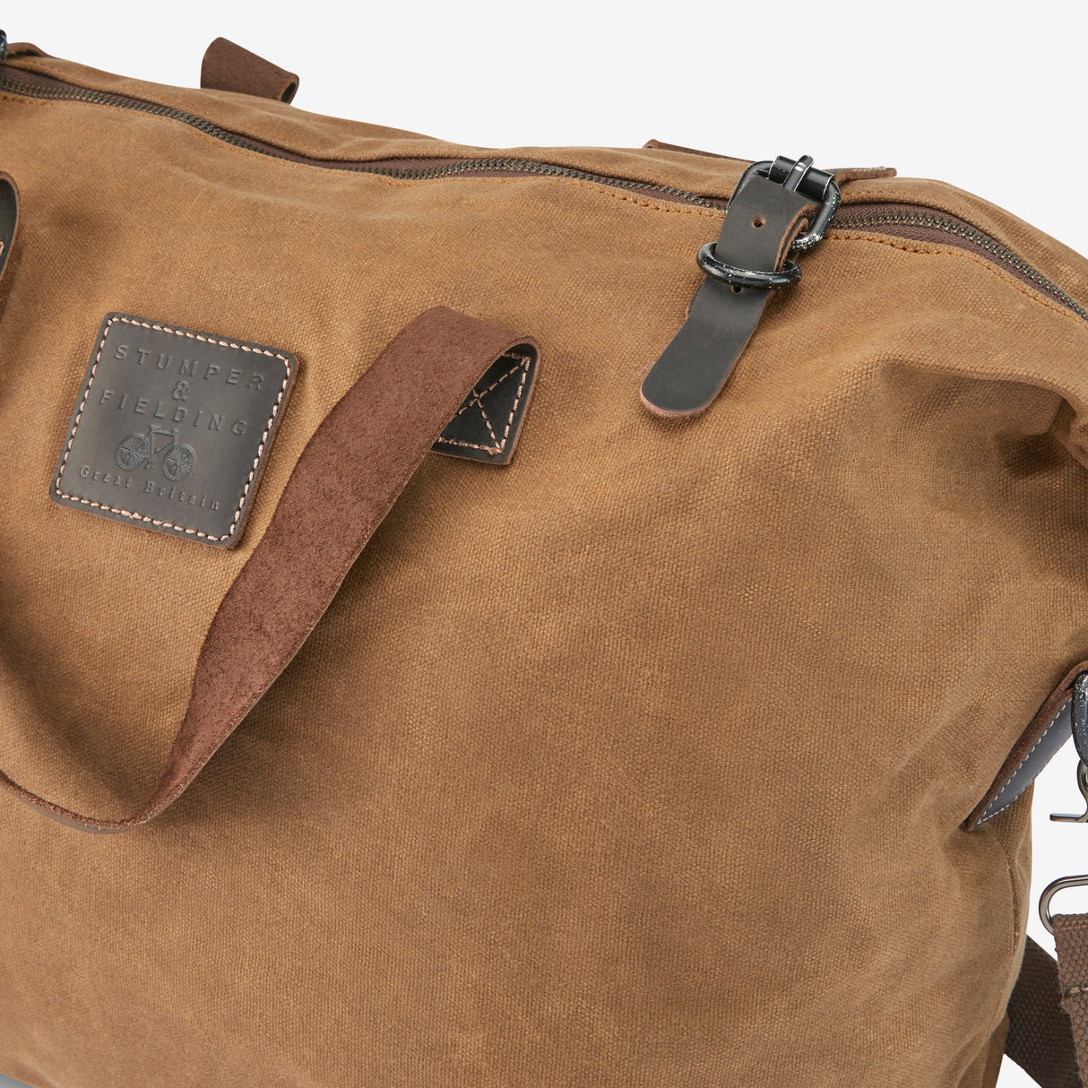 Wax Cotton Weekender - The Avondale - Camel