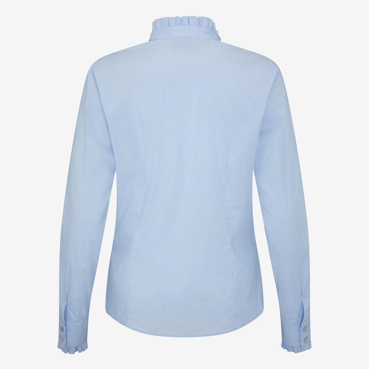 Lancaster Ruffle Shirt - Light Blue