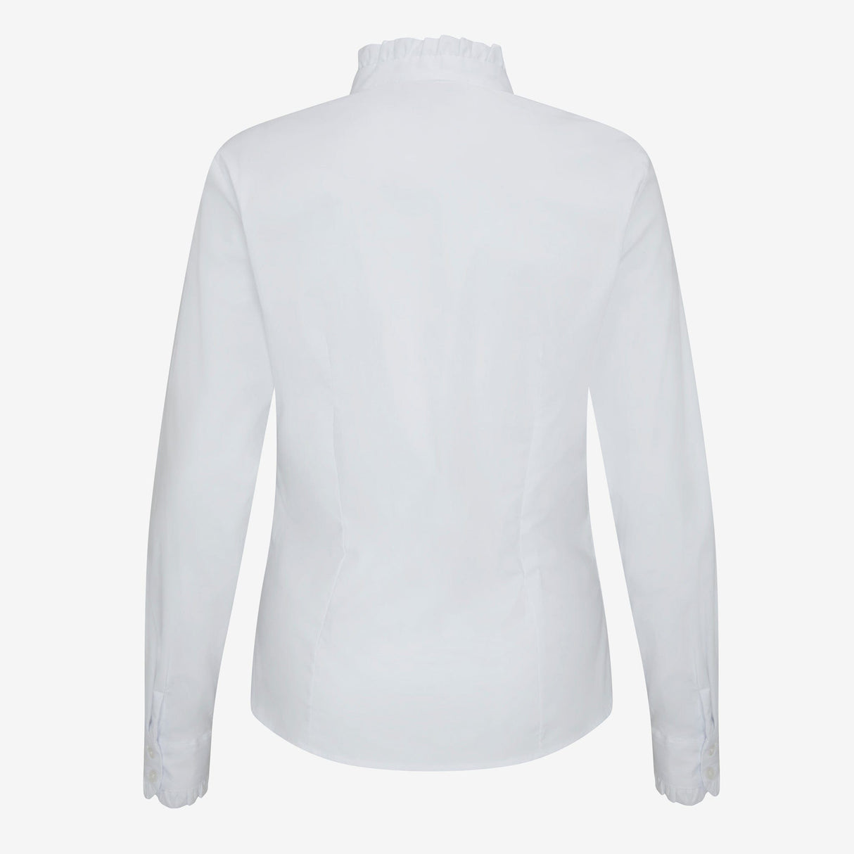 Lancaster Ruffle Shirt - White