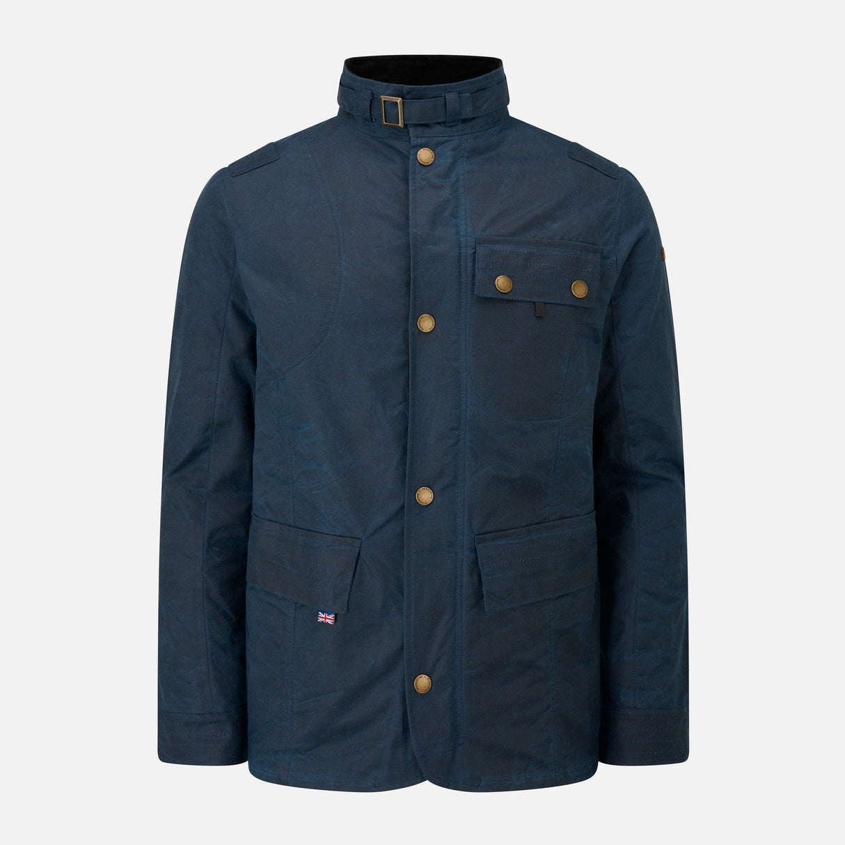 Bexley Waxed Cotton Jacket in Indigo Blue