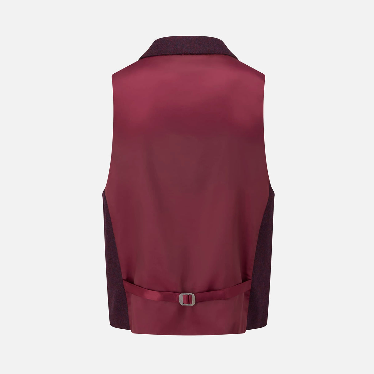 Claret Tweed Waistcoat - The Walham