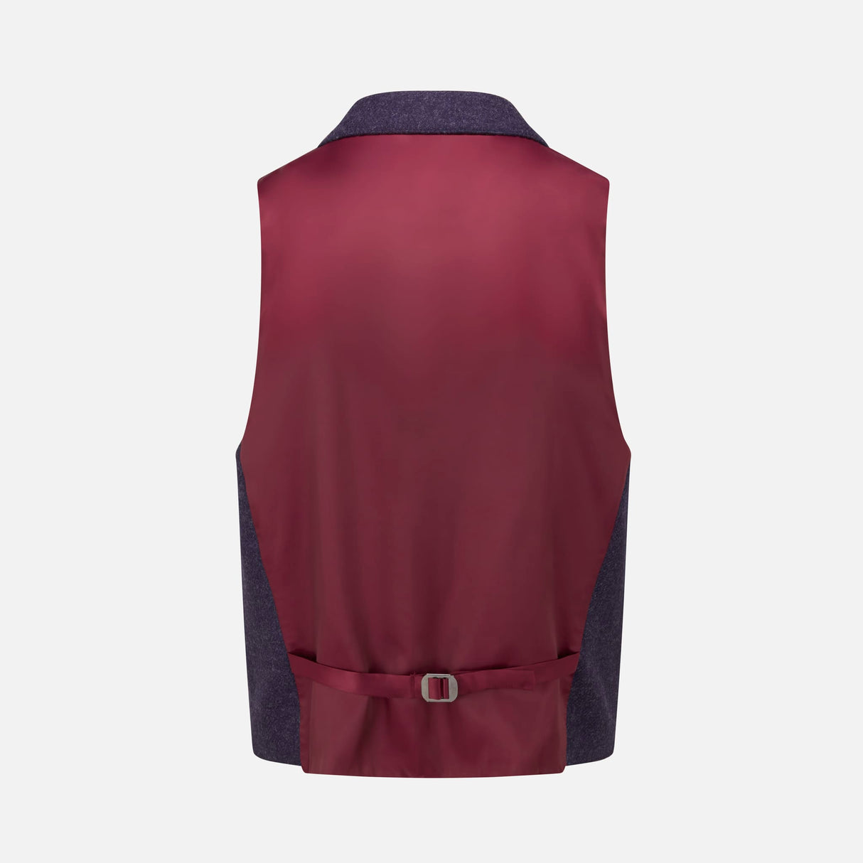Plum Tweed Waistcoat - The Walham