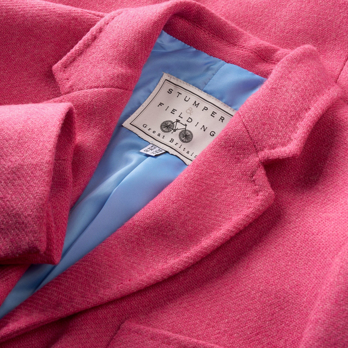 Chepstow Tweed Blazer - Fuchsia Rose