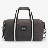 Talbot Waxed Cotton Duffel Bag - Charcoal