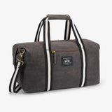 Talbot Waxed Cotton Duffel Bag - Charcoal