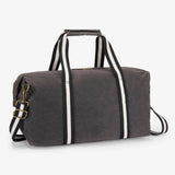 Talbot Waxed Cotton Duffel Bag - Charcoal