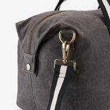 Talbot Waxed Cotton Duffel Bag - Charcoal
