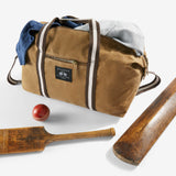 Talbot Waxed Canvas Duffel Bag - Sand
