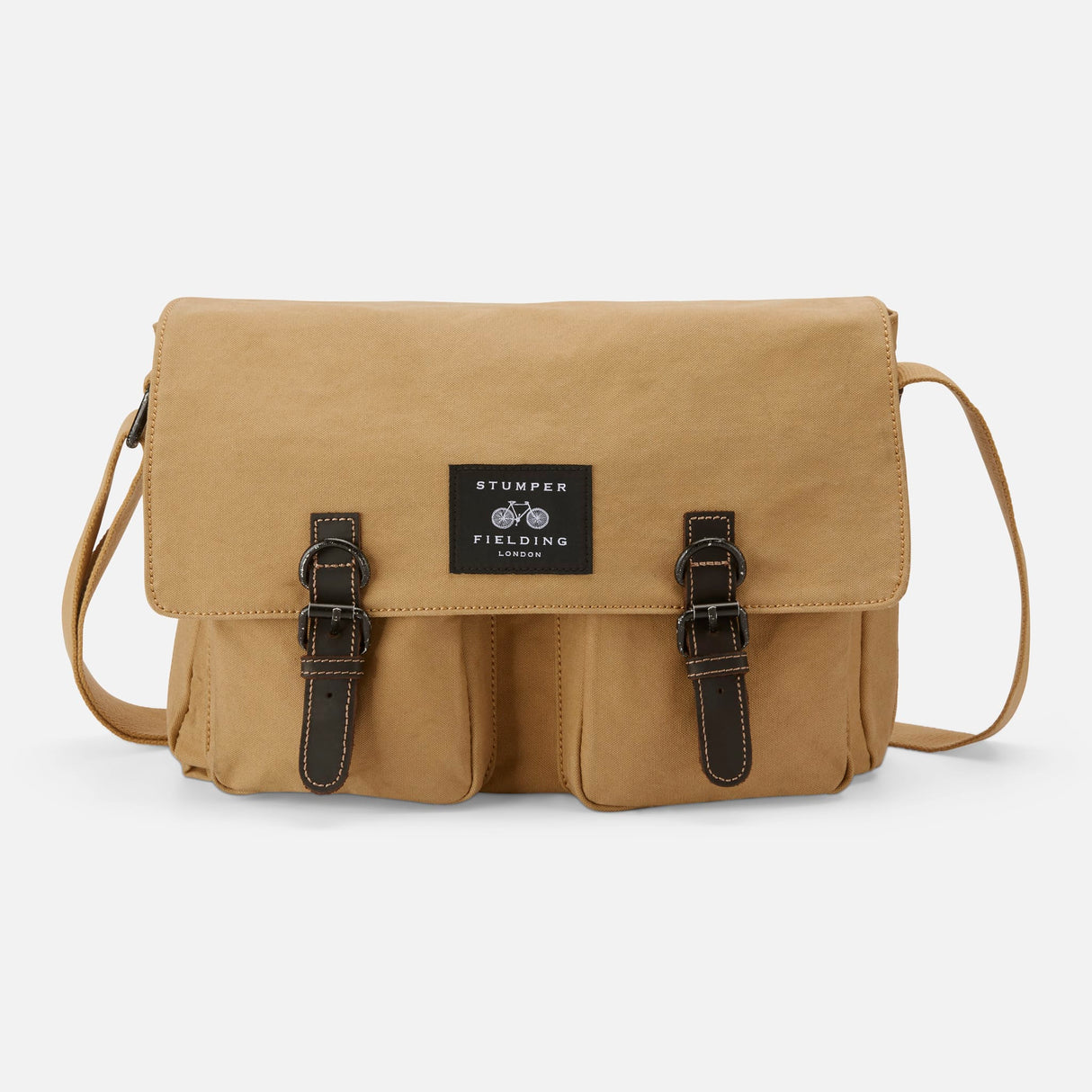 The Cranbourne Black Label in Sand – Field Bag in Stonewashed Canvas
