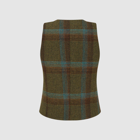 Melbury Sky & Toffee Waistcoat