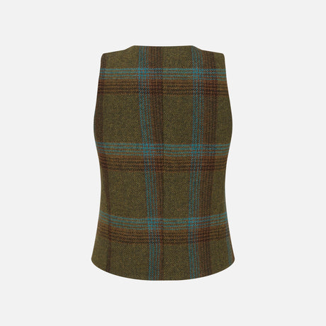 Melbury Sky & Toffee Waistcoat