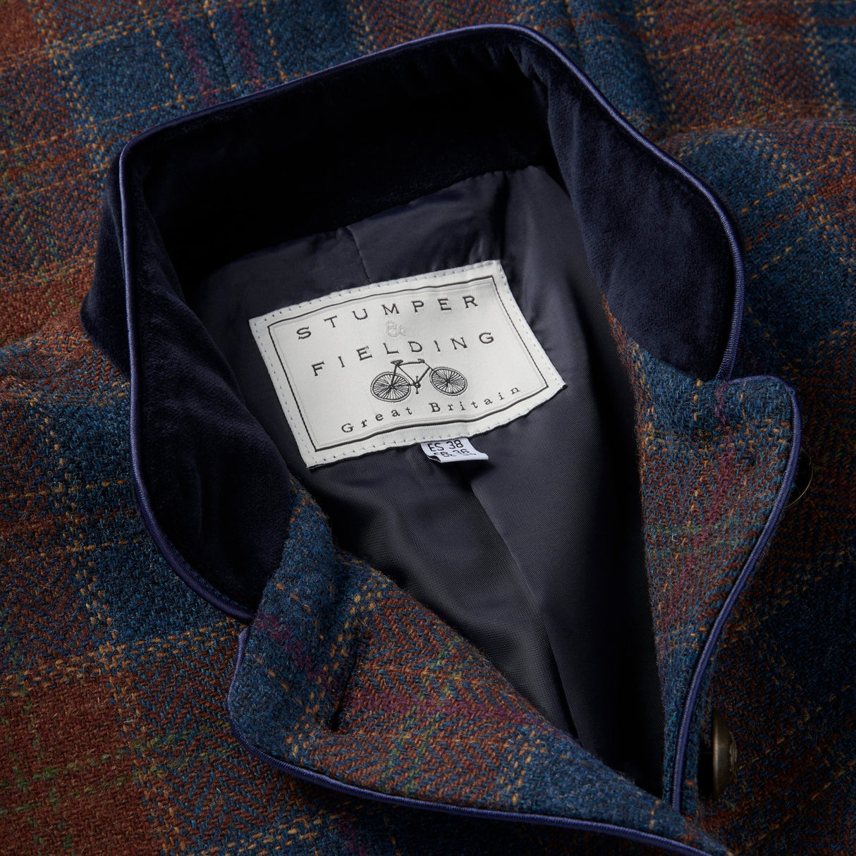 Callcott Blue & Brandy Check