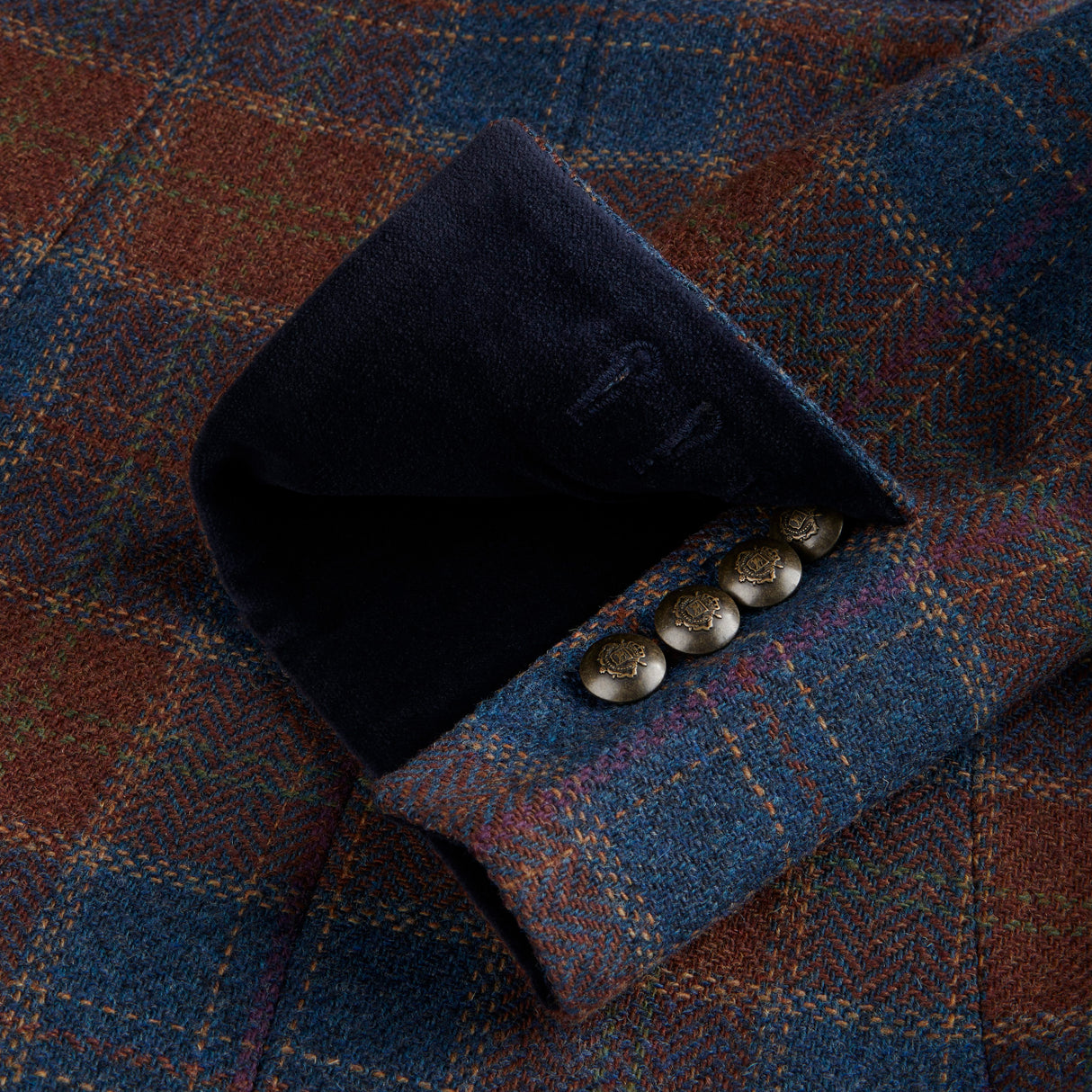 Callcott Blue & Brandy Check