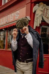 The Powis Mac Raincoat Navy