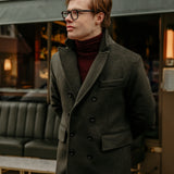 Green Double Breasted Overcoat - The Legend