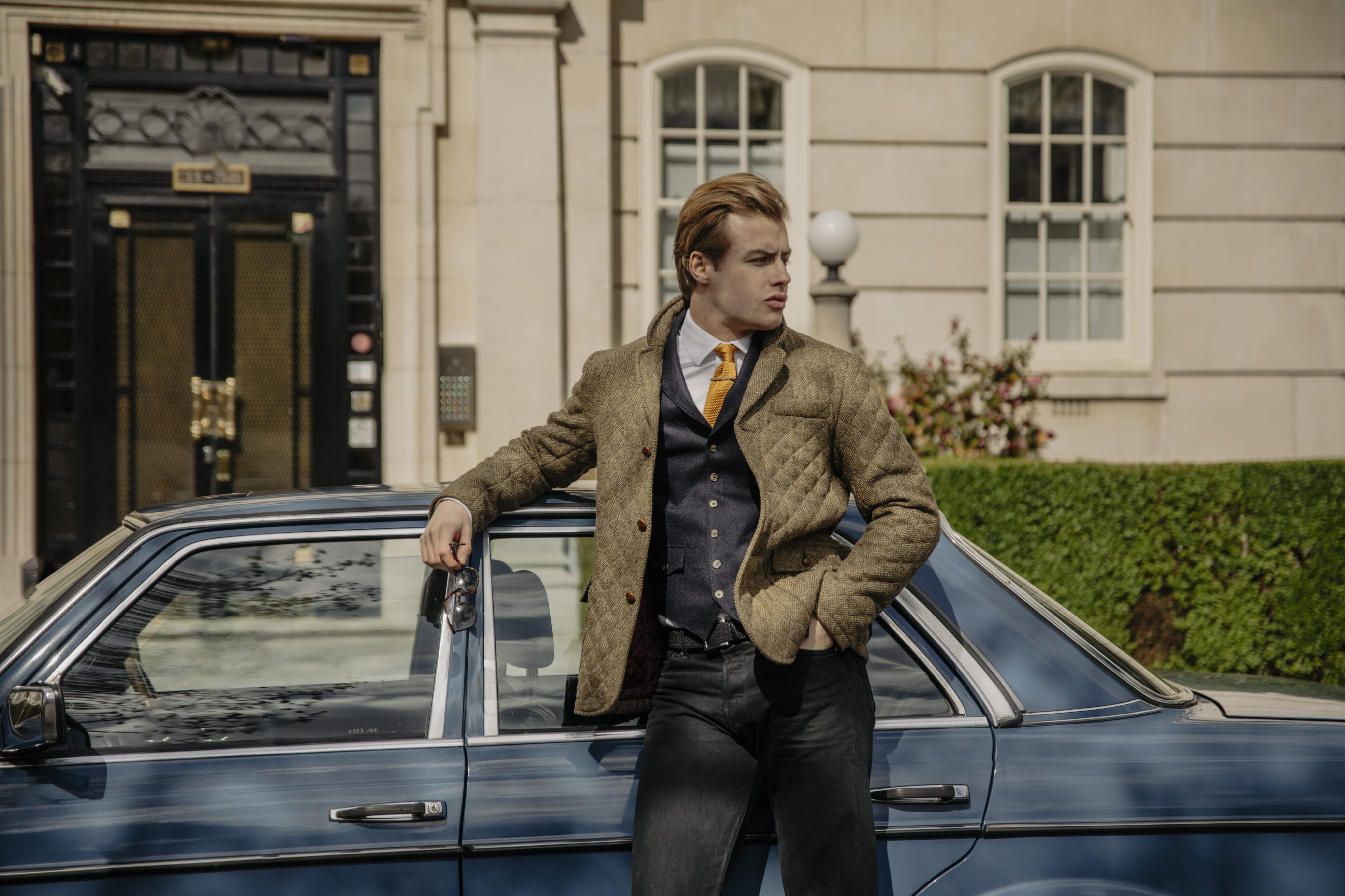 The Sutherland -Quilted Tweed Hacking Jacket – Stumper & Fielding
