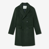 Green Double Breasted Overcoat - The Legend