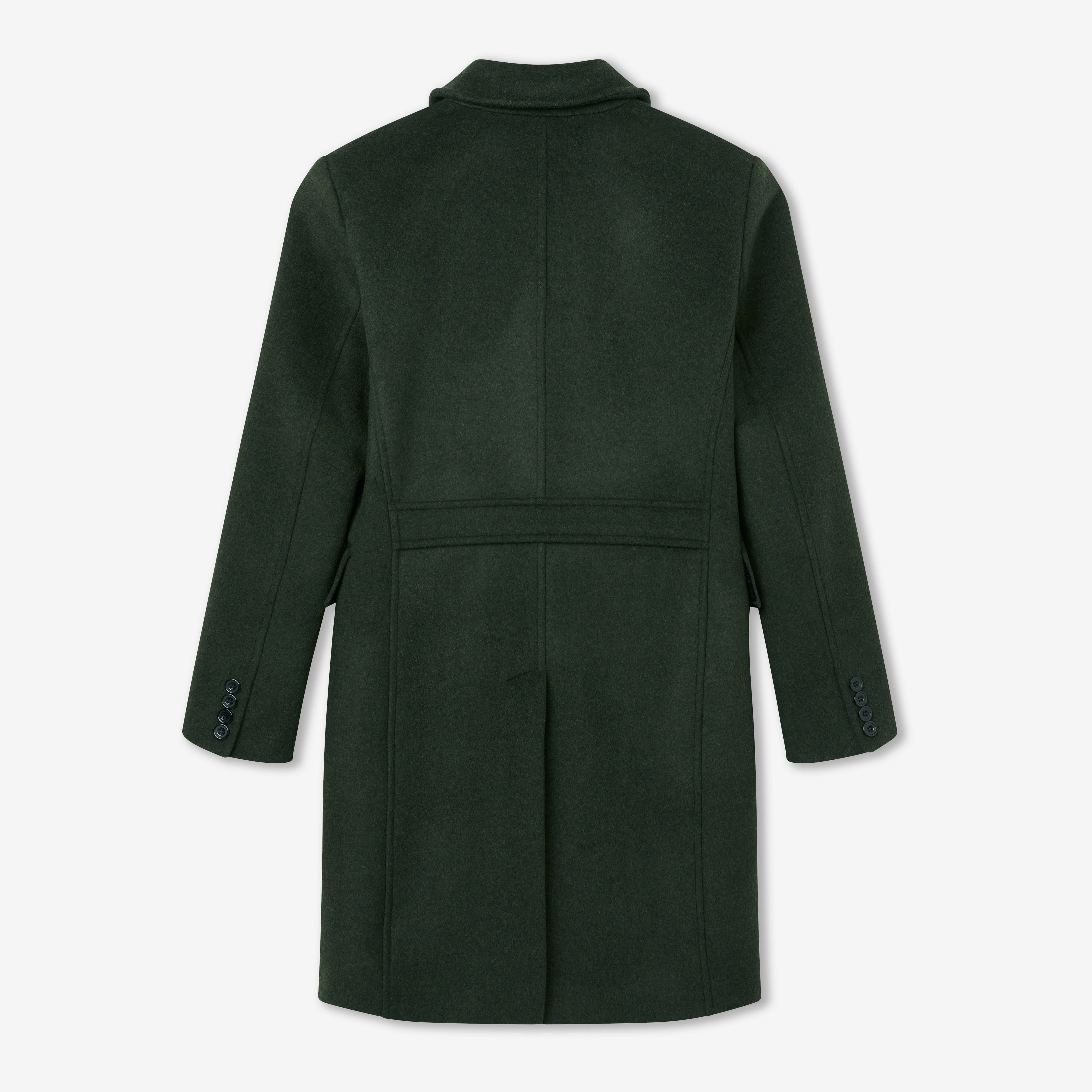 Green Double Breasted Overcoat - The Legend – Stumper & Fielding