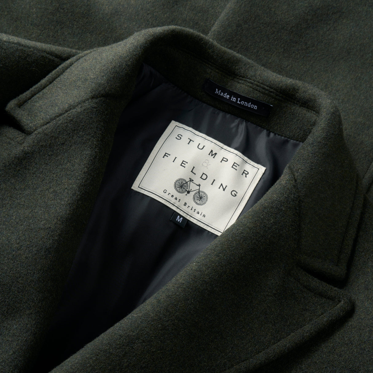 Green Double Breasted Overcoat - The Legend