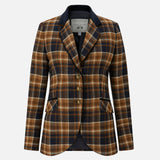 Melbury Camel & Navy Check