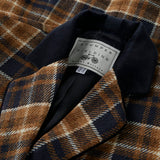 Melbury Camel & Navy Check