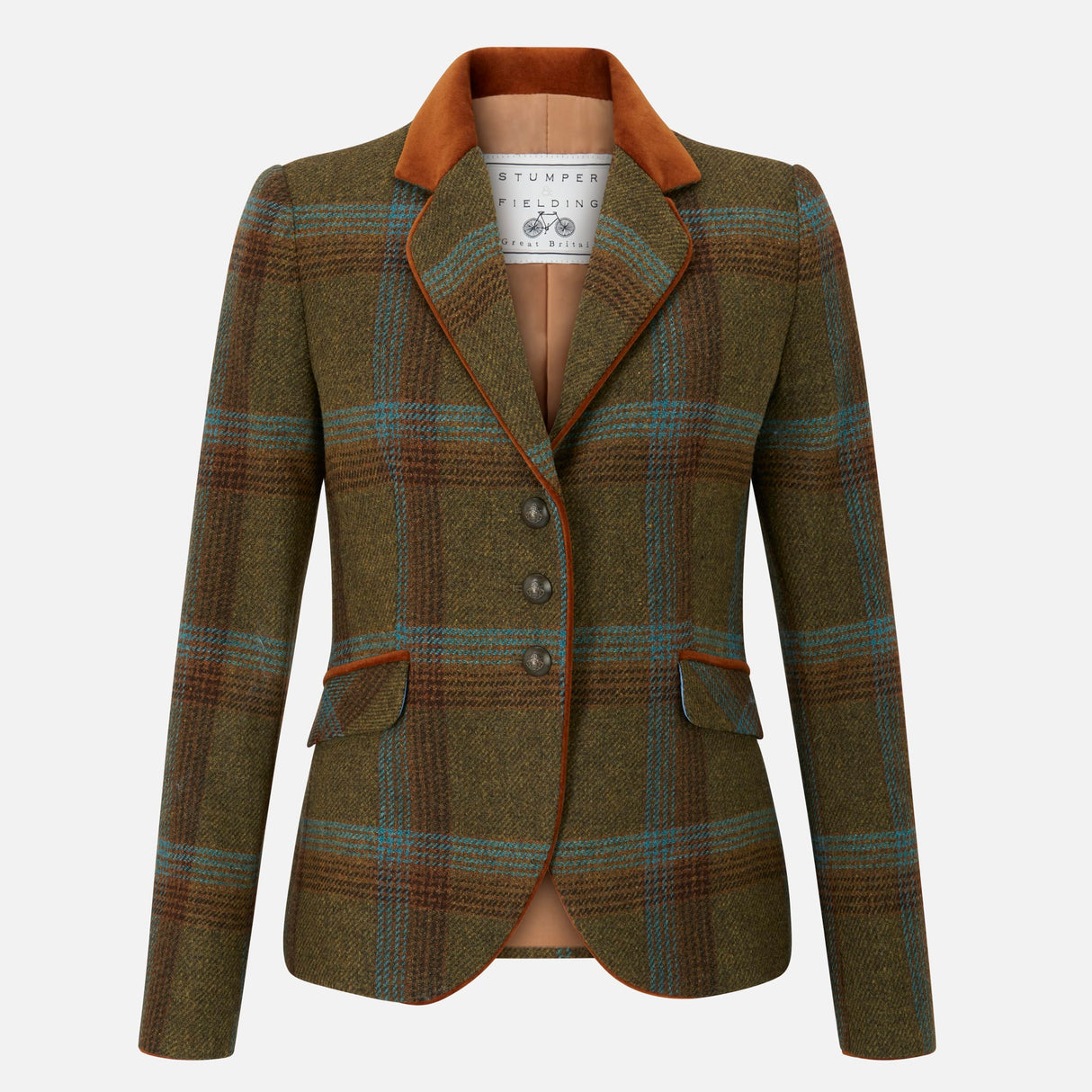 Melbury Sky Check & Toffee