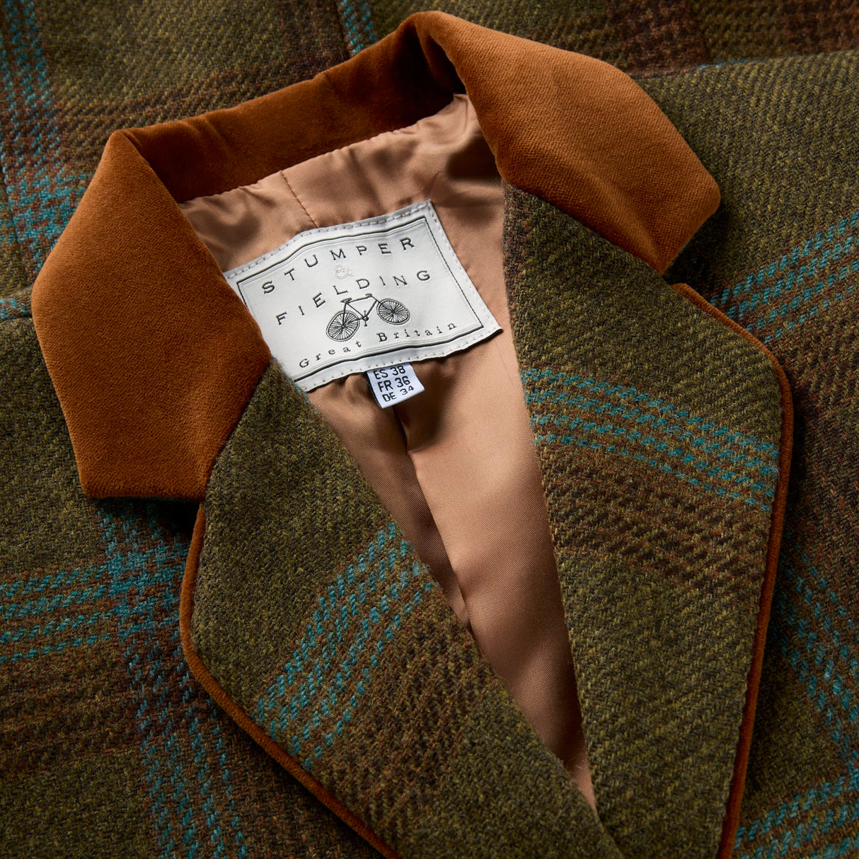 Melbury Sky Check & Toffee