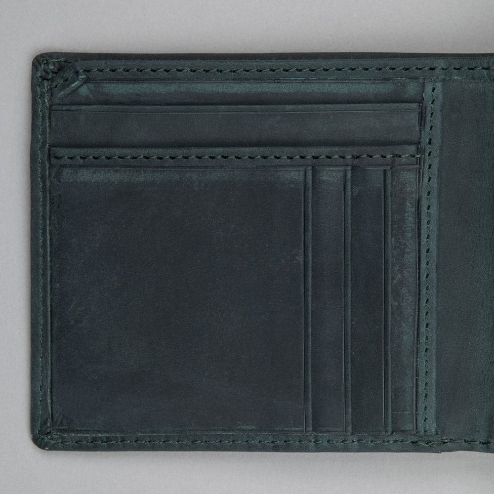 Stumper Leather Wallet Buff Green