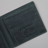 Stumper Leather Wallet Buff Green