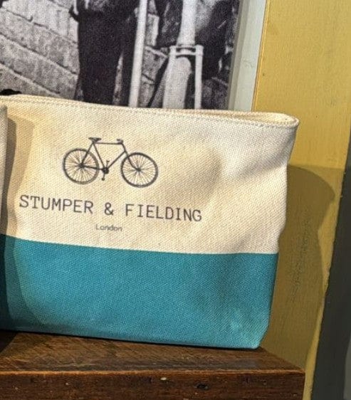 The Ogle Washbag - Oat /Turquoise