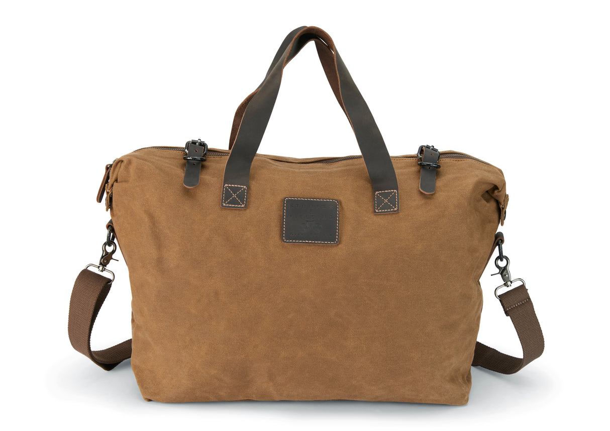 Wax Cotton Weekender - The Avondale - Camel