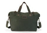 Wax Cotton Weekender - The Avondale - Green