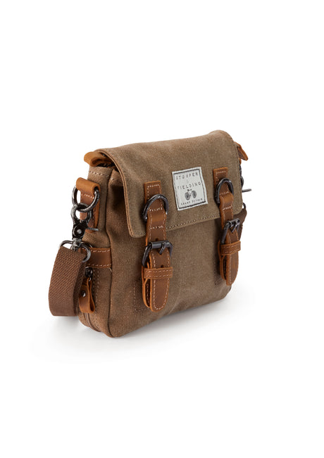 Brown Cotton Field Bag - The Buckley