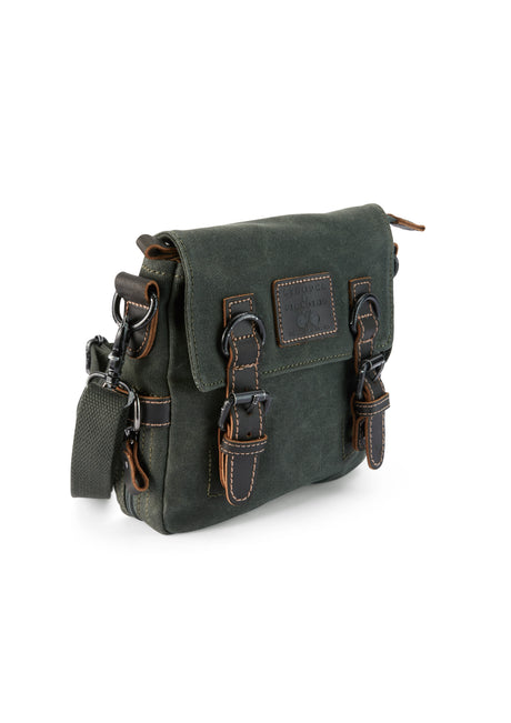 Green Cotton Field Bag - The Buckley