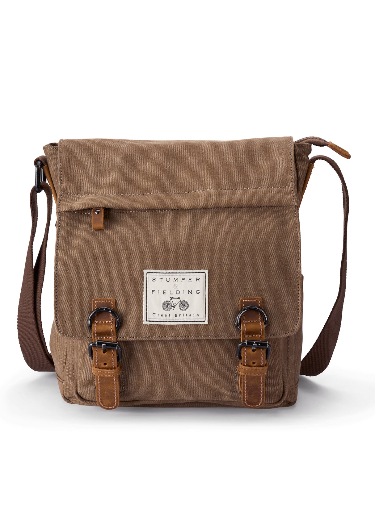 Brown Cotton Field Bag - The Loxley