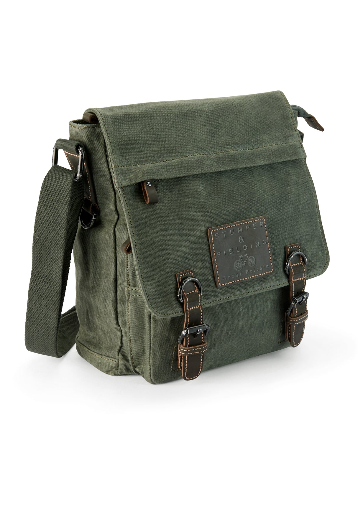 Green Cotton Field Bag - The Loxley