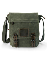 Green Cotton Field Bag - The Loxley