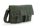 Green Cotton Field Bag - The Cranbourne