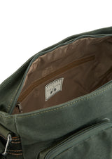 Green Cotton Field Bag - The Cranbourne