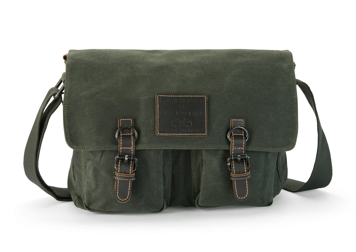 Green Cotton Field Bag - The Cranbourne